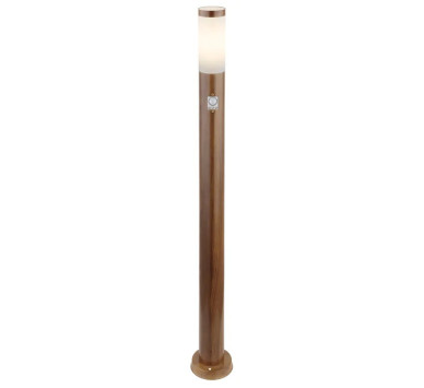 BOSTONOutdoor Light stainless steel wood look, 1x E27