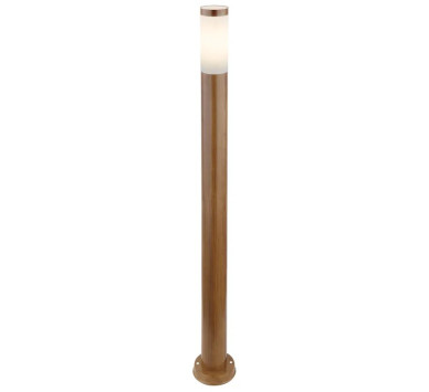 BOSTONOutdoor Light stainless steel wood look, 1x E27