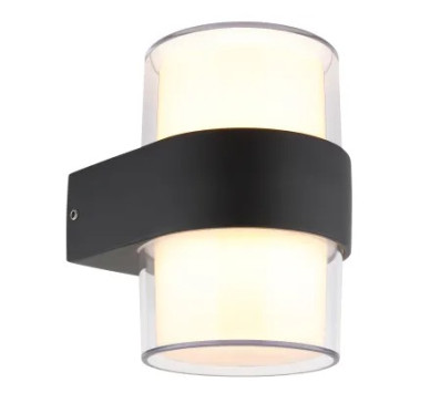 AU?ENLEUCHTE ALUMINIUM DRUCKGUSS ANTHRAZIT, 1XLED Outdoor Light aluminium die-cast anthracite matt, LED