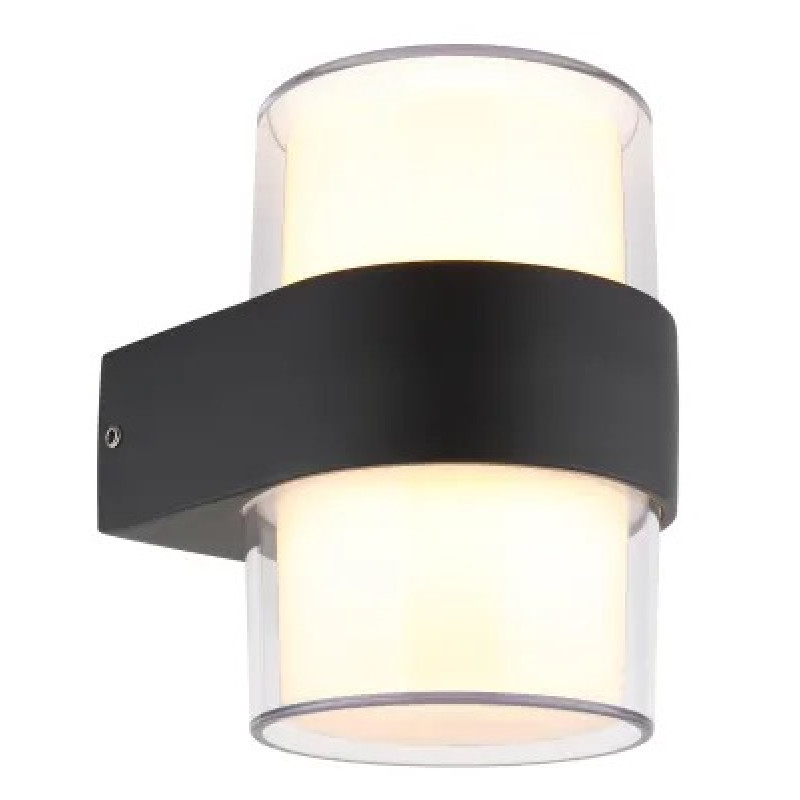 AU?ENLEUCHTE ALUMINIUM DRUCKGUSS ANTHRAZIT, 1XLED Outdoor Light aluminium die-cast anthracite matt, LED