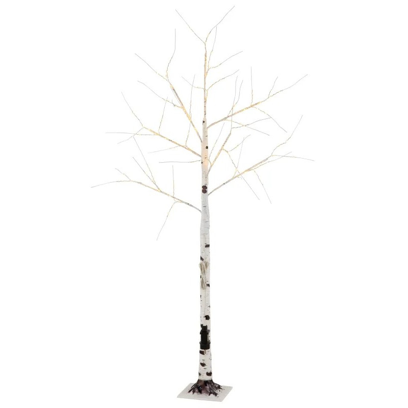 BIRCHOutdoor Light LED tree plastic white matt, 105x LED