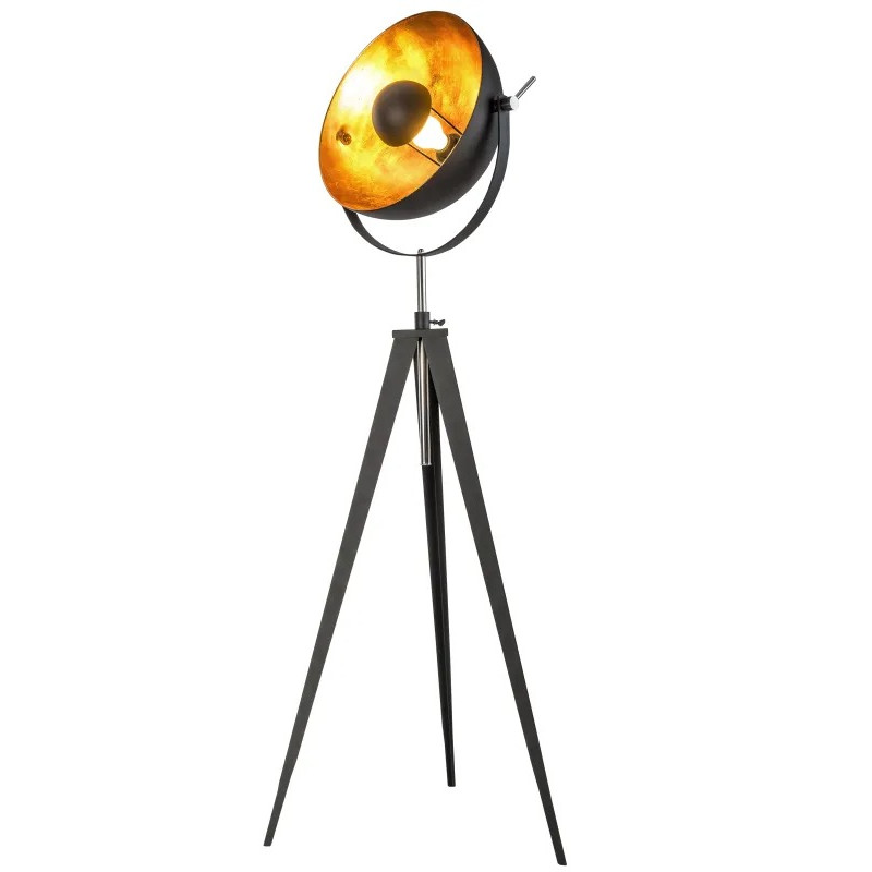 BOWYFloor lamp metal black, 1x E27