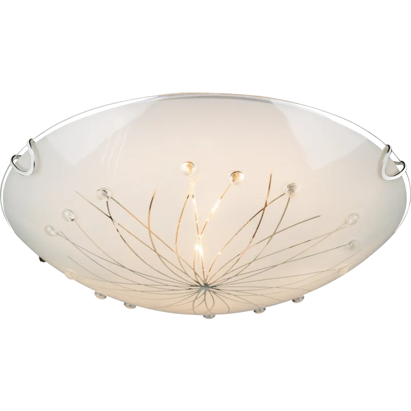 CALIMERO Iceiling light metal white, 2x E27 ILLU