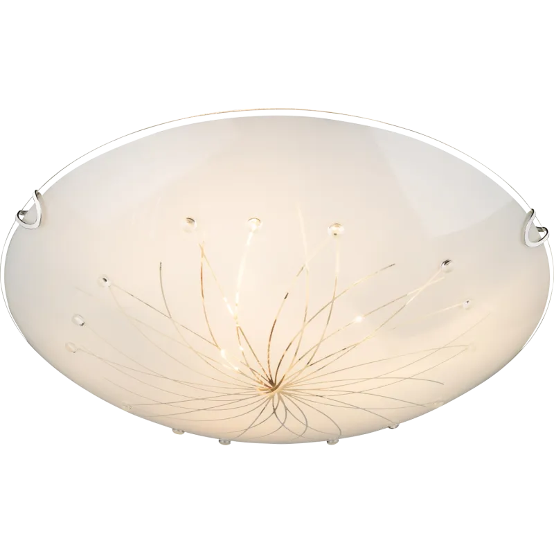 CALIMERO Iceiling light metal white, 3x E27 ILLU