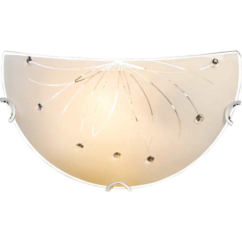 CALIMERO Iwall light metal white, 1x E27 ILLU