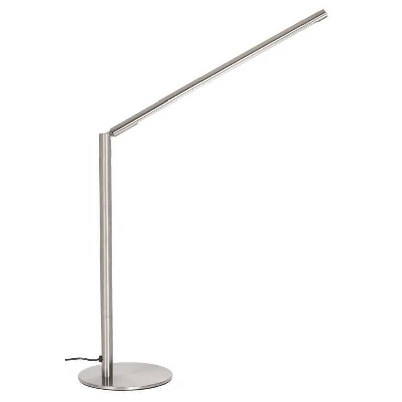 CARLOFloor lamp metal nickel matt, LED