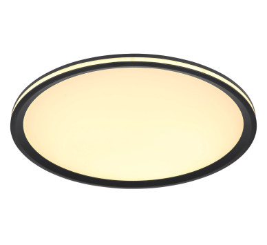 BELISSAceiling light metal black matt, LED