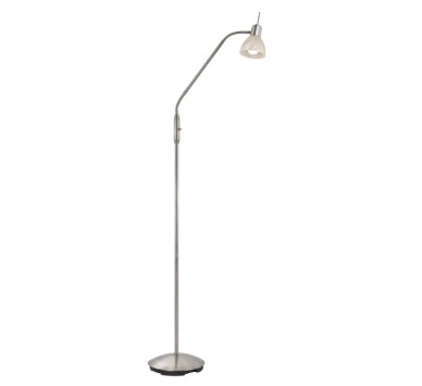 DAYTONAFloor lamp metal nickel matt, 1x E14 LED
