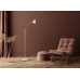DAYTONAFloor lamp metal nickel matt, 1x E14 LED