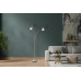 DAYTONAFloor lamp metal nickel matt, 2x E14 LED