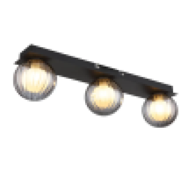 ANDERceiling light metal black matt, 3x G9 LED