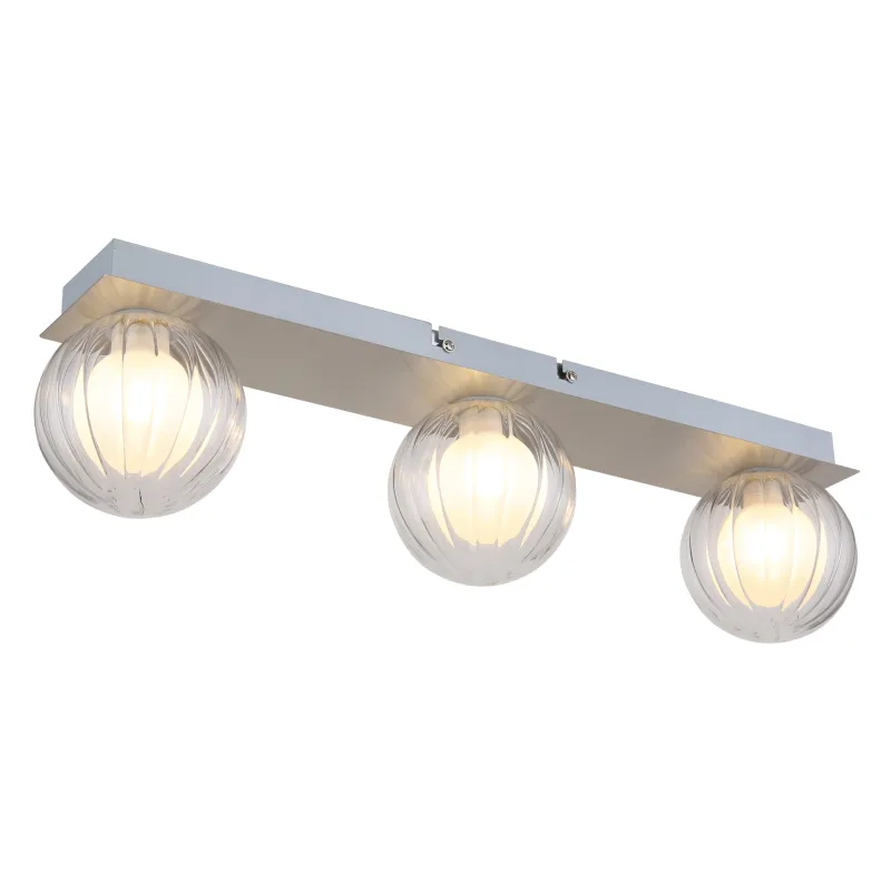 ANDERceiling light metal nickel matt, 3x G9 LED