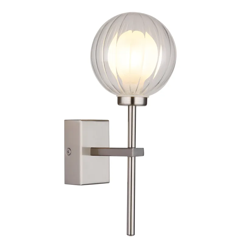 ANDERwall light metal nickel matt, 1x G9 LED