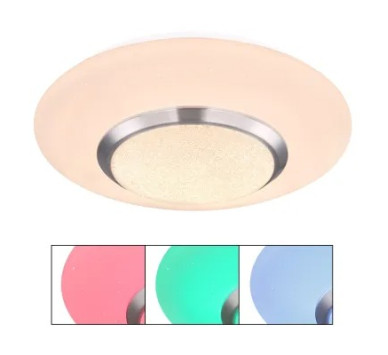 CANDIDAceiling light metal white, RGBW LED