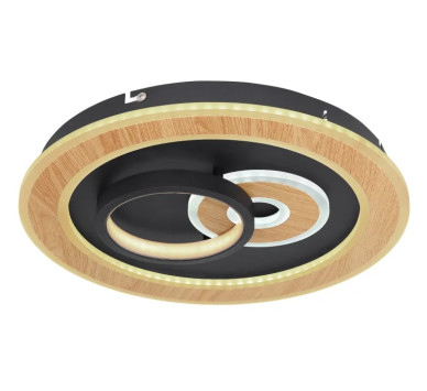 CHESSYceiling light metal black matt, LED