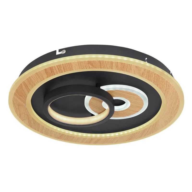 CHESSYceiling light metal black matt, LED