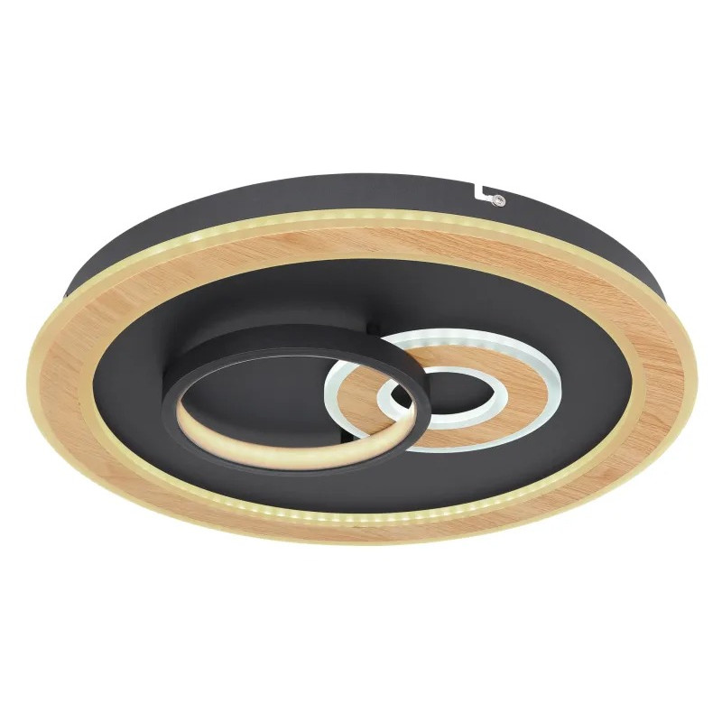 CHESSYceiling light metal black matt, LED