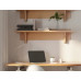 CARLOtable lamp metal nickel matt, LED