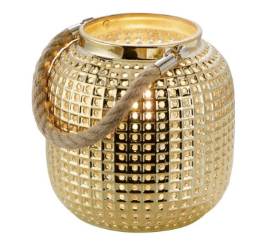 BOLAtable lamp porcelain gold colors glossy, 1x E14