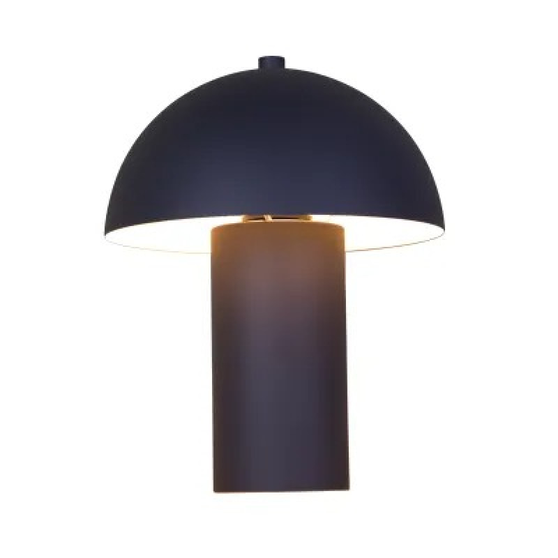 BERTtable lamp metal black matt, 1x E14