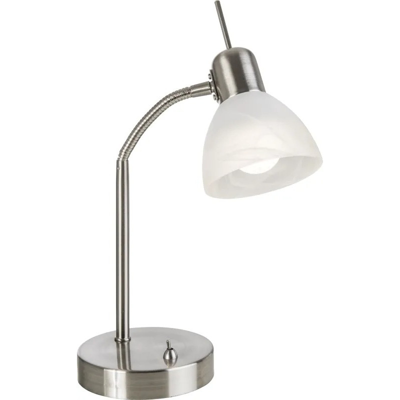 DAYTONAtable lamp metal nickel matt, 1x E14 LED