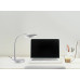 CARMENtable lamp plastic silver colored, LED