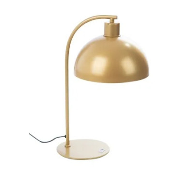 CARY Mtable lamp metal gold colors matt, 1x E27