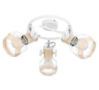 BANAspotlights metal white, 3x E27