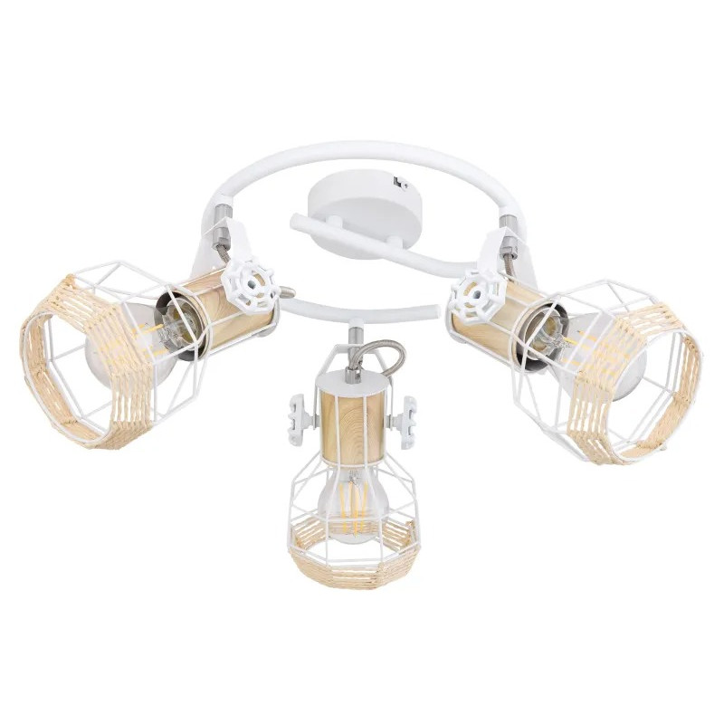 BANAspotlights metal white, 3x E27