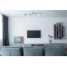 CALEBLED spotlights metal chromed, 4x E14 LED