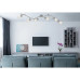 CALEBLED spotlights metal chromed, 6x E14 LED