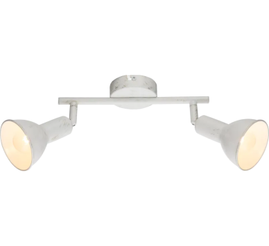 CALDERAspotlights metal white, 2x E14