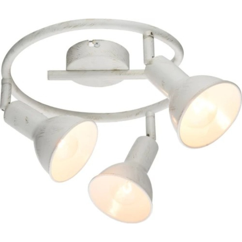 CALDERAspotlights metal white, 3x E14