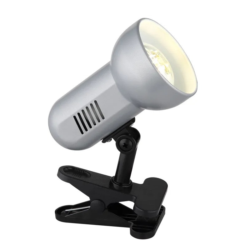 BASICclamp light metal black, 1x E27 R63