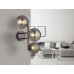 CONORwall light metal gunmetal, 3x G9 LED