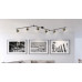BRISBONspotlights metal black matt, 6x GU10