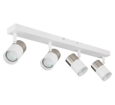 BRISBONspotlights metal white matt, 4x GU10