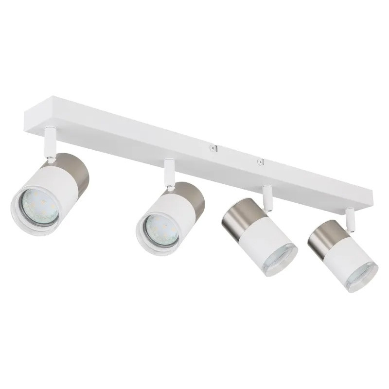 BRISBONspotlights metal white matt, 4x GU10