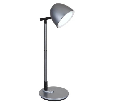 CASALAtable lamp aluminium grey dark, LED