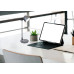 CASALAtable lamp aluminium grey dark, LED
