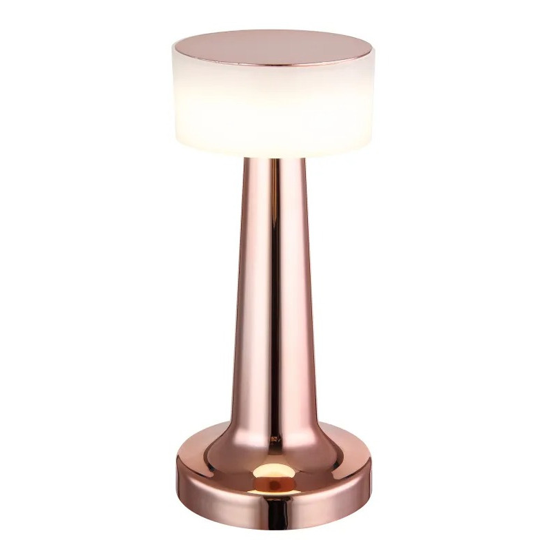 ANGELIKAtable lamp plastic copper colored matt, LED