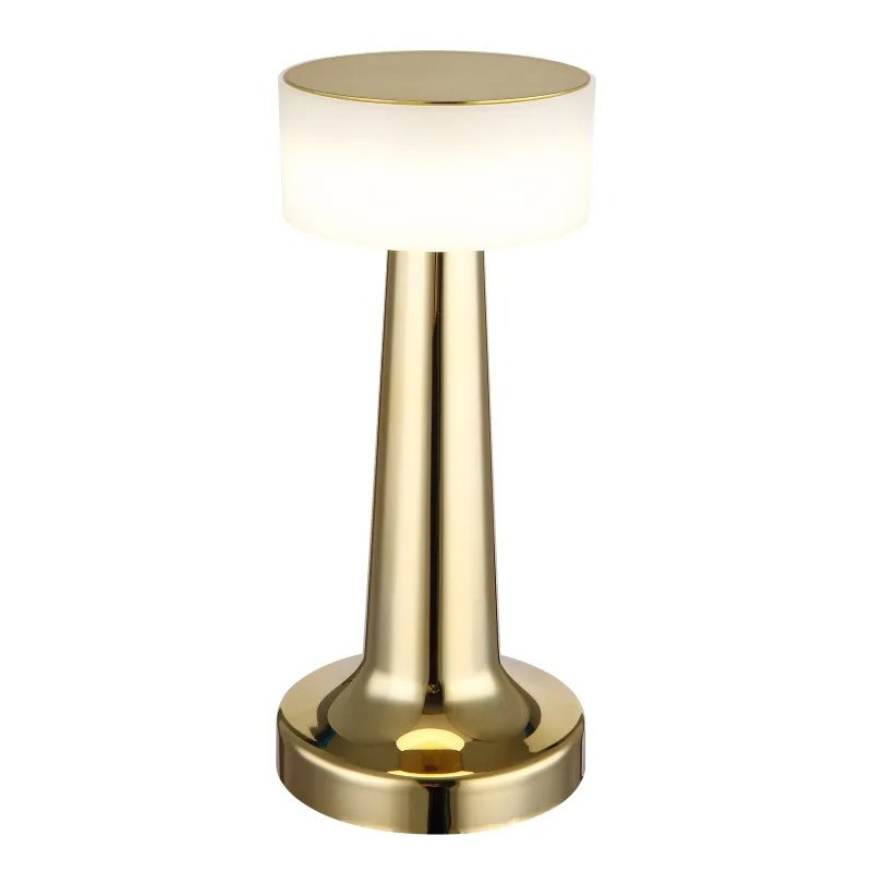 ANGELIKAtable lamp plastic brass-coloured matt, LED