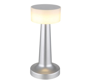 ANGELIKAtable lamp plastic nickel matt, LED