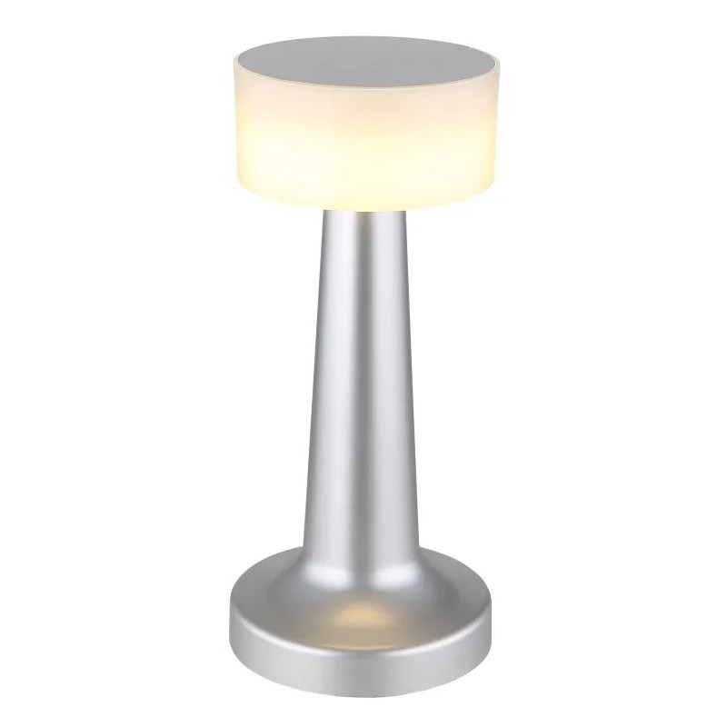 ANGELIKAtable lamp plastic nickel matt, LED