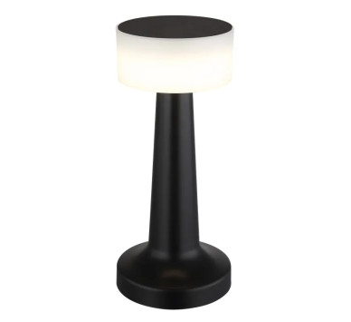 ANGELIKAtable lamp plastic black matt, LED