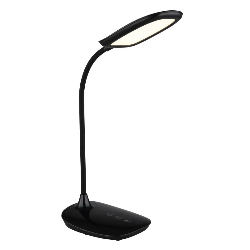 BOTALtable lamp plastic black glossy, LED
