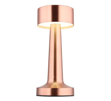 ANGELIKAtable lamp metal copper colored matt, LED