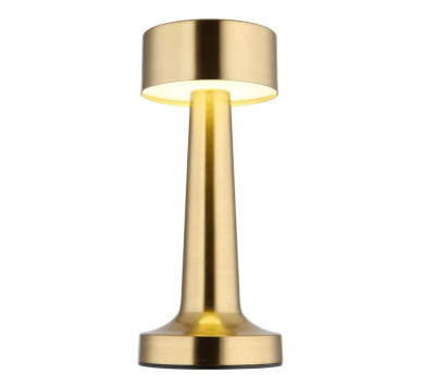 ANGELIKAtable lamp metal brass-coloured matt, LED