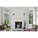 CAMILAwall light metal gunmetal, 1x E14