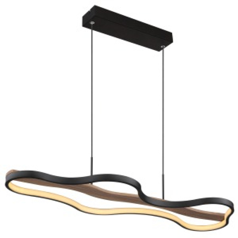 BEZZYpendant lamp metal black matt, LED